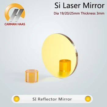 Cumpara Carmanhaas Cu Laser Co2 Si Oglinda Dia. 19 20 25 30 38.1 mm Placat cu Aur Silicon Reflexie Reflector Lentile de CO2