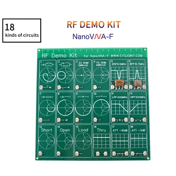 RF Demo Kit NanoVNA nanonva-f RF VNA test de bord filtru atenuator