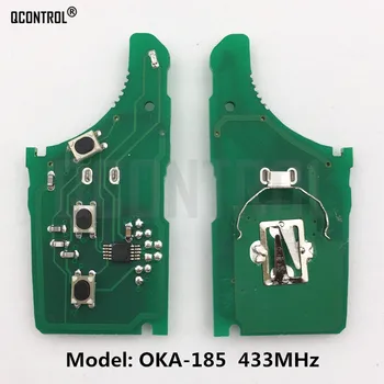 QCONTROL Masina de Control de la Distanță Cheie Circuit de Bord pentru KIA OKA-185T de Alarmă pentru Vehicule 433MHz Transmițător ASSY 433-UE-TP CE 0682