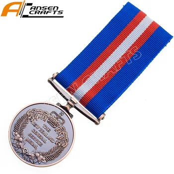 General Service Medalie 1992 Războinice Argint Non-Războinice De Bronz Noua Zeelandă Medalie Militară