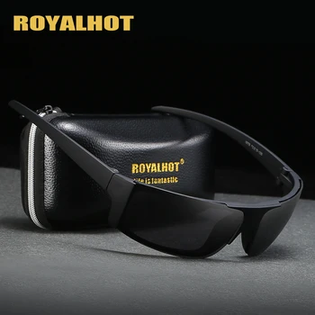 RoyalHot Bărbați Femei Polarizate Rece Fara rama de ochelari de Soare Sport de Epocă Ochelari de Soare Retro Ochelari de Nuante Oculos de sex Masculin spt009