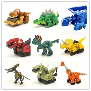 Aliaj Dinotrux Dinozaur Camioane Detasabil Dinozaur Jucărie Mașină Mini Modele Noi Cadouri pentru Copii Dinozaur Modele Mini copilului Jucării