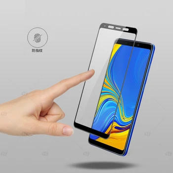 2 BUC 3D Sticla Temperata Pentru Samsung Galaxy A9 2018 Capac ecran Complet, Folie de protectie Ecran Pentru Samsung Galaxy A9 star Pro / A9S