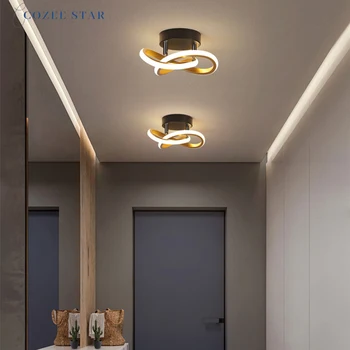 Modern Acrilice Candelabre de Iluminat Lampă cu LED-uri Rotunde Interior Lumini Luciu Acasă Decor pentru Bucatarie Dormitor sufragerie Hol