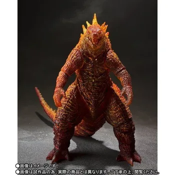Original BANDAI Film Godzilla 2 SHM S. H. Monstru Arte ARDERE Godzilla 2019 Versiune de Acțiune Figura Model de Colectare de Jucării pentru Copii Cadouri