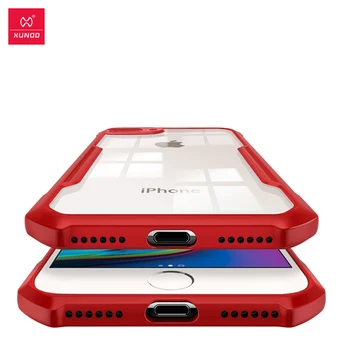 XUNDD Caz rezistent la Socuri Pentru iPhone SE 2020 Caz Capacul de Protecție Airbag Bara Coajă Moale Pentru iPone 7 8 iPhone 7 Plus 8 Plus Caz