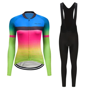 2021 femei ciclism jersey Long Body mtb biciclete rutiere îmbrăcăminte de sex feminin biciclete haine set rochie sport purta kit skinsuit bluza