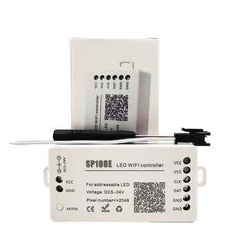 DC5-24V SP108E Controller Wireless Smart App Pentru Adresabile Individual WS2811/WS2812 /WS2813/WS2815/SK6812 Led Strip Lumini