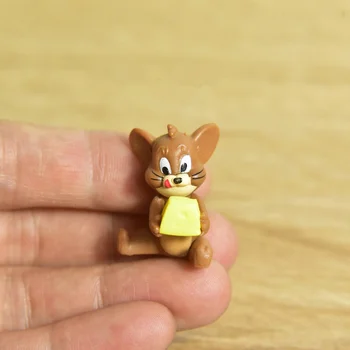 60piece 3cm foarte mici drăguț mouse-ul jerry a manca Branza de colectare de jucării jerry subminiaturale figura jucării de acțiune