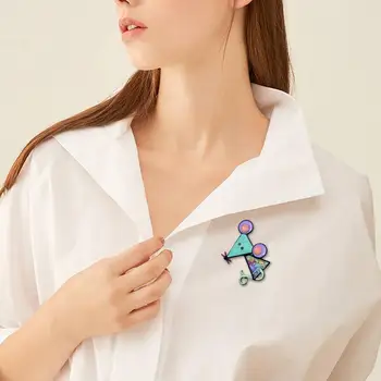 Drăguț Email Mouse-ul Broșe Ace pentru Femei Costum Rochie Accesorii Bijuterii Desene animate Broșă Pin Mai buni Prieteni Cadouri Fată Băiat Broșe