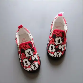 Disney Daisy Mickey Minnie Copilul Panza Pantofi Pentru Copii Baieti Fete Adidași 1-7 Ani Primăvară Moale Pantofi Casual Infant Primul Pietoni