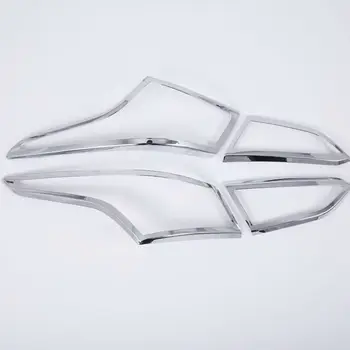 4buc ABS Masina din Spate, Coada de Lumină de Lampă Capac Ornamental Autocolant Pentru Hyundai Accent Solaris Verna Perioada 2018-2019 Auto Exterioare Accesorii Styling