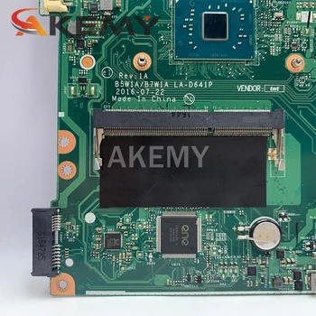 Akemy Pentru Acer aspire ES1-533 Laptop Placa de baza DDR3 cu Procesor la bord B5W1A B7W1A LA-D641P NBGH411001