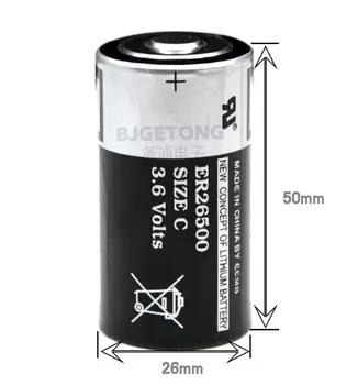 10BUC nou original ER26500 3.6 V tip C 2 baterie de litiu de unică folosință de apă contor de energie debitmetru ER26500M