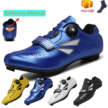 Unisex Ultralight Auto-Blocare Pantofii de Ciclism MTB Profesionale Adidas Pantofi SPD Pedala de Curse de Biciclete Rutier Pantofi Plat Biciclete Adidași