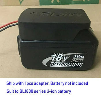 DIY Pentru Makita 18V Li-ion Adaptor Dock Putere 12 Ecartament Robotica Baterie Converti Înlocuirea Adaptorului