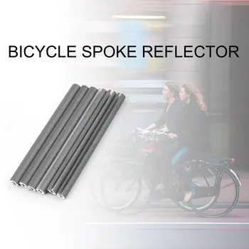 72pcs Reflectorizante Muntele Clip Tub de Avertizare Bandă de biciclete Biciclete Roata Vorbit Reflector Munte Spate Bicicleta Reflector Lumina
