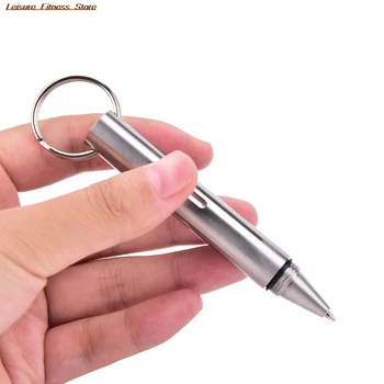 De înaltă Calitate Mini EDC Buzunar Tactical Pen Supraviețuire în aer liber din Oțel Inoxidabil Breloc Instrument de Spart Geam Breaker