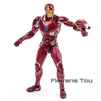 SHF Iron Man MK50 Marca XLX PVC figurina de Colectie Model de Jucărie