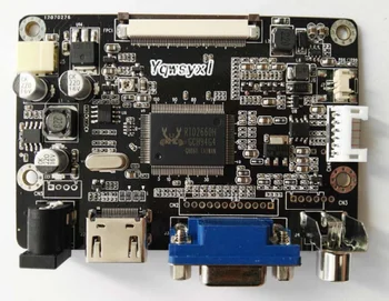 Yqwsyxl HDMI+VGA+AV LCD de pe placa de control 10.4