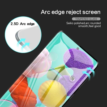 Sticla temperata pentru Samsung A51 A71 5G HD Ecran Protector pentru Samsung Galaxy A41 A21 M31 M11 A31 A70 A40 A90 5G Sticlă de Protecție