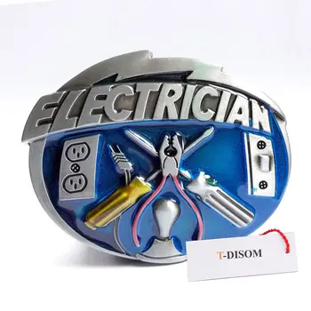 T-DISOM Electrician Catarama Centurii Hot Vânzarea de Vest mens instrument Catarame, împreună cu 130cm pu centuri negre Picătură de transport maritim