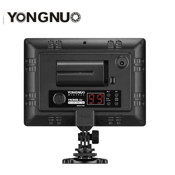 YONGNUO YN300 YN-300 de Aer cu LED Camera Video Lumina 3200K-5500K cu NP-F550 Decodat Baterie + Incarcator pentru Canon Nikon & Video