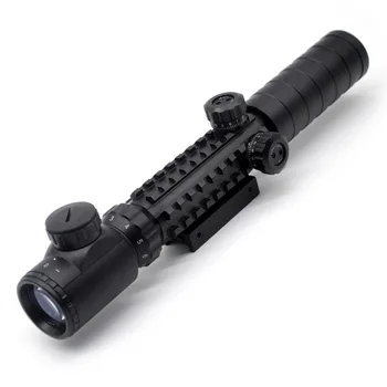 TriRock de Înaltă Calitate C3 - 9X32 EG Tactice Riflescope Roșu / Verde cu Laser Optica domeniul de Aplicare Lunetist Vedere domeniul de Aplicare Pușcă De Vânătoare