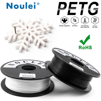 Noulei 1,75 mm Brand PETG Imprimantă 3D cu Filament de înaltă rezistență 1kg 3d cu Filament Material de bună calitate
