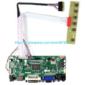 Control Board Monitor Kit pentru LP156WH4 (TL) (Q1) LP156WH4-TLQ1 HDMI + DVI + VGA LCD ecran cu LED-uri Controler de Bord Driver