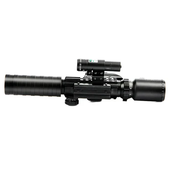 Noi 3-9X32EG Tactice Optic Rosu Verde Aprins Riflescope Holografic Reflex 4 Reticul Punct Combo de Vânătoare Pușcă domeniul de Aplicare