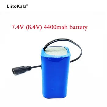 LiitoKala 7.4 V, 8.4 V 4400mAh Acumulator 18650 Baterie 4.4 Ah Baterie Reîncărcabilă Pentru Biciclete Faruri/CCTV/Camera/Electric