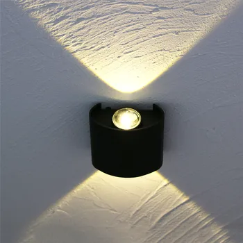 Simplu cu led-uri Lampă de Perete Camera de zi Dormitor Lampă de Perete Baie Culoar Scării de Perete de Lumină de Fundal de Creație Lămpi de Perete FR119