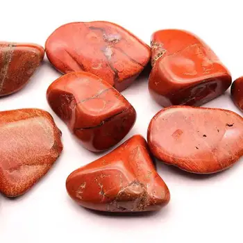 Naturale jasp roșu scazut pietre de lustruit cuarț, cristale, minerale, pietre pretioase decoratiuni de gradina cadouri fine 100g