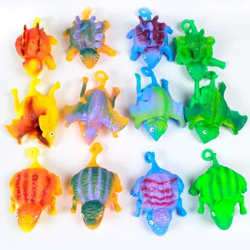12Pcs Animal de Jucărie Stoarce Minge Moale Balon Dinozaur Strivi Jucării Antistres Gonflabile Drăguț Amuzant Cadouri pentru Copii de Halloween