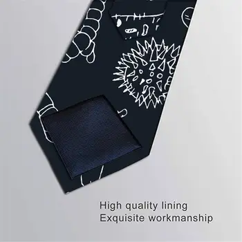 Sirena Cravate Pentru omul de Moda 8cm Slim Noutate Clasic 3D Imprimate Legături de Partid de Afaceri Accesorii corbatas divertidas