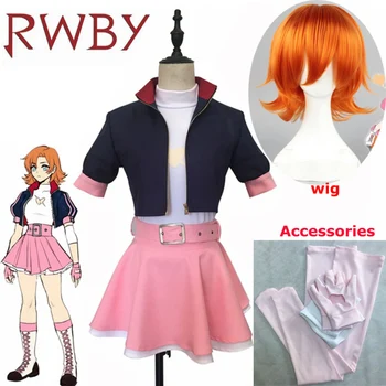 Anime RWBY Cosplay Nora Valkyrie Pentru Rochie de Halloween Barbat Femeie Costume Cosplay Dimensiune Particularizată transport Gratuit