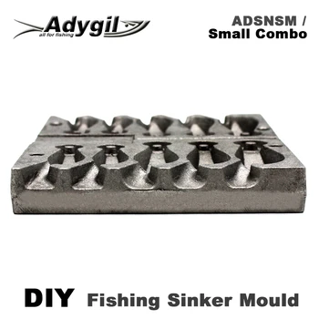 Adygil DIY Pescuit Snapper Sinker Mucegai ADSNSM/Mic Combo Snapper Sinker 28g 56g 84g 5 Cavități