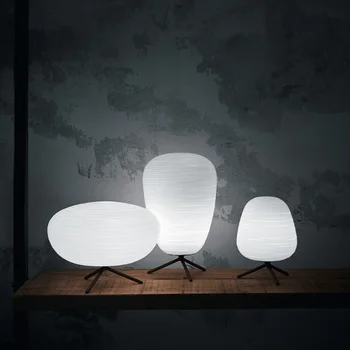 E27 Moderne Lampă de Masă Pentru Living Contemporan Lampa de Birou Veioza cu LED-uri Decorative de Sticlă lampă de masă