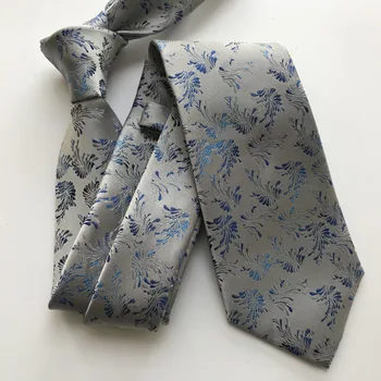 De lux Formale Lega 8cm Clasic Paisley Cravata cu Broderie Flori de Model