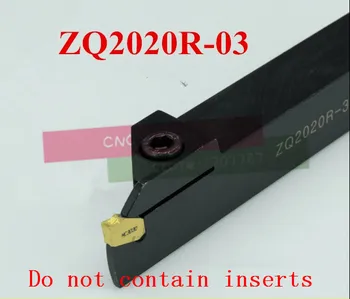 ZQ2020R-03 20*20*125MM Externe Canelare Strunjire Strung Bara Suport Instrument Pentru Strung CNC de Cotitură Set de Instrument de Titular