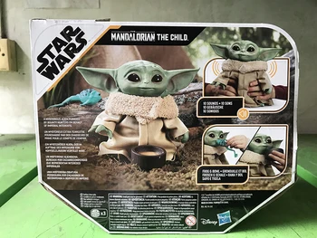 Star Wars Mandalorian Copilul Yoda Copilul Copilul Vorbind Jucarie de Plus cu Sunete Caracter și Accesorii Voiceable Jucărie