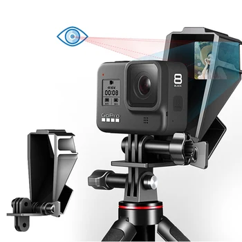 Ulanzi GoPro 5/6/7/8 Vlog Flip-Up Oglindă Suport Selfie În Oglindă Cu O Rece Pantof Ecran Flip Stand Pentru Camera Sport Accesorii