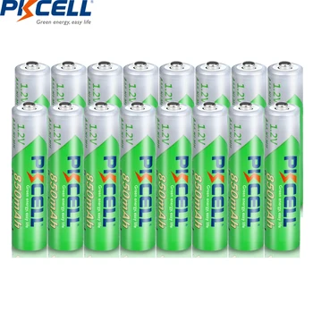 16Pcs*PKCELL Baterii AAA Scăzut de Auto-Descărcare de gestiune Ni-MH 1.2 V 850mAh AAA Baterie Reîncărcabilă 3A Bateria Baterias