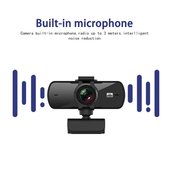 2K 1080P Auto Focus camera web HD Built-in Microfon High-end Video Call Camera Periferice de Calculator Camera Web Pentru PC, Laptop