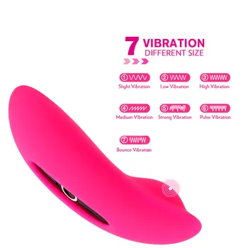 7 Viteze APLICAȚIE Inteligent Vibrator Portabil Chilotei Vibrator de Control Wireless Bomboane Masturbari Masaj Jucarii Sexuale pentru Femei Masturbator