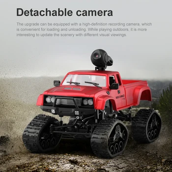 1:16 RC Camion pick-up Alpinism Mașină de 0.3 MP HD Camera wifi Buggy Jucării pentru Copii 4WD Double Motoare de Camion Bigfoot