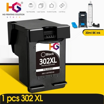 1 negru Înlocuitor pentru HP 302 XL hp302 hp302xl 302xl Cartuș de Cerneală Pentru HP Deskjet 2130 3630 INVIDIE 4520 Officejet 4650 printer