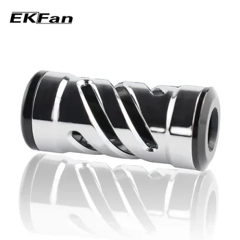 EKFan 2pc Aliaj de Aluminiu Tambur de Pescuit Mâner de Argint Lungime 35mm Pentru Bait Casting Pescuit Tambur piese Accesorii