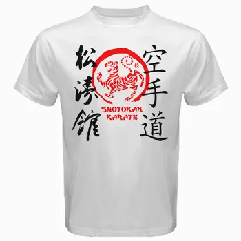 Moda de vara Fierbinte de Vânzare Barbati O-Gât T Cămașă Nouă Japonia Japoneză Kanji Shotokan Karate Dojo se Amestecă Martiale tricou Tricouri Topuri